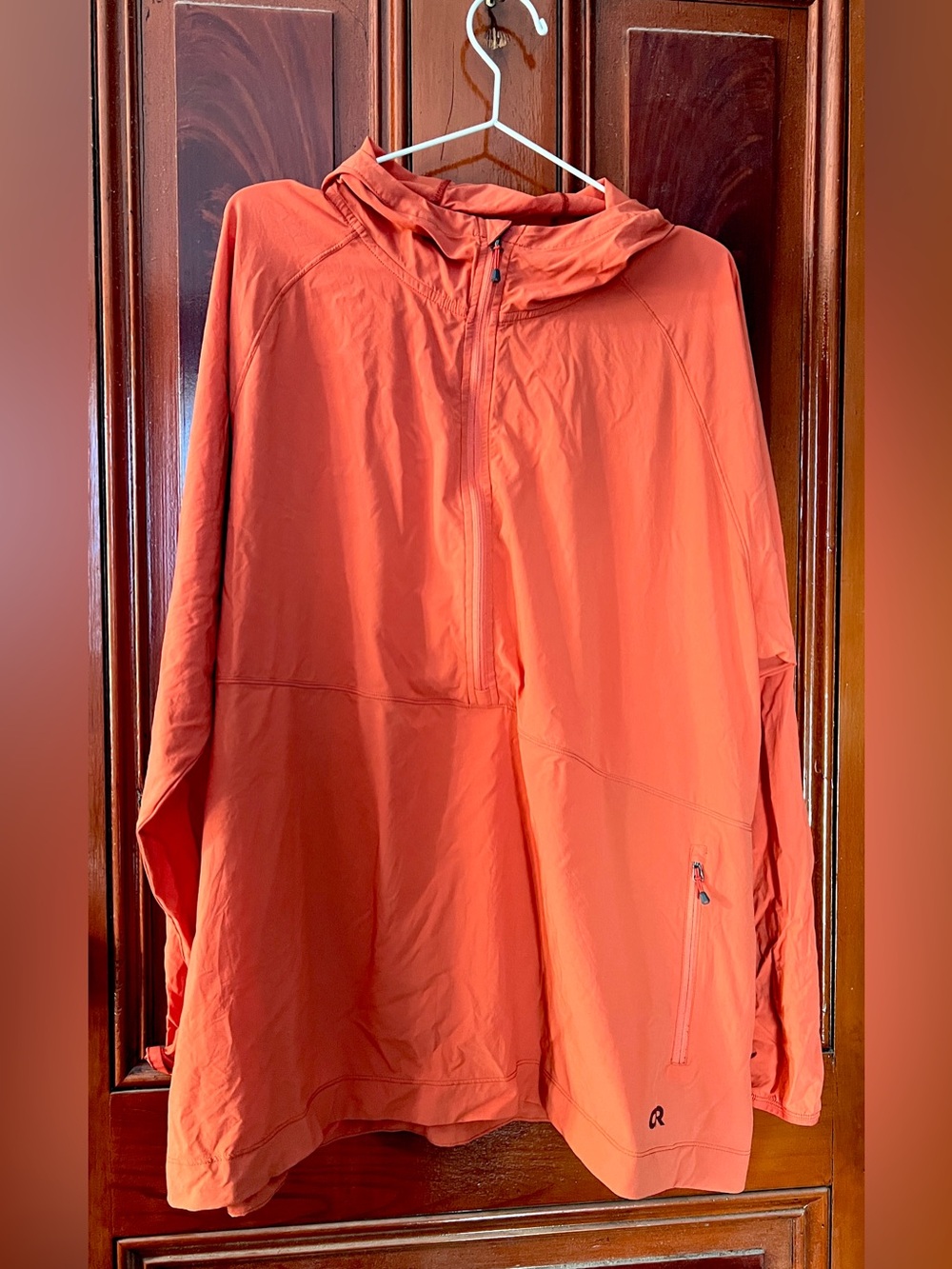 Outdoor Research Women's Astroman Air Sun Hoodie - Sunrise, plus size 2X